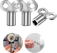 3x KLUCZ DO ODPOWIETRZANIA GRZEJNIKÓW METALOWY KOREK ZESTAW 3 SZTUKI