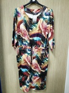 Sukienka kolorowa midi Plus Size Italy !!!
