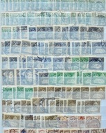 Polska KOLEKCJA znaczków kasowanych na 2-stronach stan dobry wysoka wartość