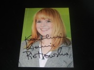 Autograf Oryginalny - Karolina Korwin-Piotrowska