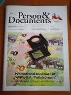 CZASOPISMO Z BANKNOTEM ŻUBR, PIŁSUDSKI, PAPIER ZE ZNAKIEM WODNYM WSZYSTKO !