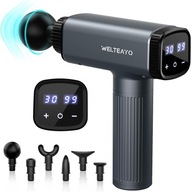 PISTOLET DO MASAŻU WELTEAYO 30 PRĘDKOŚCI 6 GŁOWIC