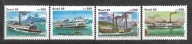BRAZYLIA - 150rocz. połą. Rio de Janeiro z Nitaroi 1985 ** Mi 2148-51(2329