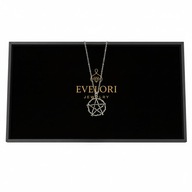 Naszyjnik Krzyż Y2K Goth Punk Srebrny Łańcuszek Stal Nierdzewna Unisex