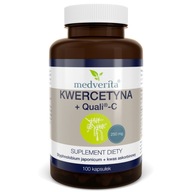 Medverita KWERCETYNA Quercetin 98% 250mg + Quali-C 100 kap.