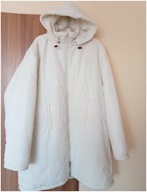 Długa kurtka Ocieplana z kapturem r. 4XL/5XL