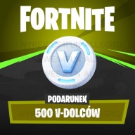 Fortnite 500 V-dolców Gift Podarunek Skórka Skin Sklep PC XBOX PS V-dolce
