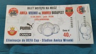 Bilet Amica Wronki - Honved Budapest