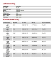 VIN TOYOTA GROUP - Historia Serwisowa Naprawy Przebieg Raport ASO PDF 7/7