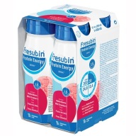 Fresubin Protein Energy drink o smaku poziomkowym 4x200 ml