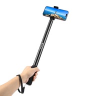 2m Metal Selfie Stick Monopod for Insta360 Black