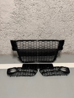 Grill Atrapa, kratki halogenów, plaster miodu. Audi A5 8T przedlift