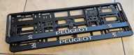 RAMKI TABLICY REJESTRACYJNEJ PEUGEOT 3d