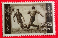 RUMUNIA 1937 piłka nożna czyste jak na zdjęciach