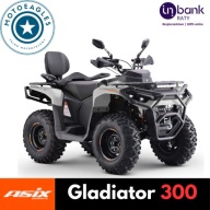 QUAD ASIX GLADIATOR 300 NOWY TRANSPORT RATY FVAT WTRYSK