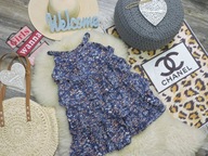 Out of Order - śliczna sukienka falbany , boho kwiaty r 110