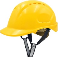 MUSTBAU Kask ochronny budowlany magazynowy GM-16 52-66 cm żółty