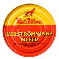SURSTROMMING Roda Ulven 400g kiszony śledź file SZWEDZKI