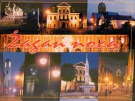 Żagań Nocą Mozaika