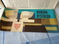 Banska Bystrica stary plan miasta komunikacja miejska