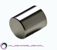 nierdzewna zaślepka na rurę fi 16 mm poler zaślepka fi 16 walcowa