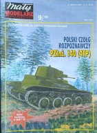 Mały Modelarz 9/1999 czołg PZInż. 140 (4TP)