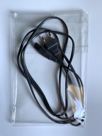 WYSOKIEJ JAKOŚCI KABEL ZASILANIA PRĄDU AC PS1 3 KOLOR SZARY ZADBANY W FOLII