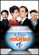 A2 PLAKAT FILMOWY FILM RYBKA ZWANA WANDĄ FILM A FISH CALLED WANDA (1988)