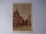 Opole / kamieniczki w rynku - Apteka - stara pocztówka