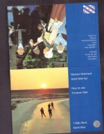 Holandia - 1994 rok - zestaw rocznikowy - 6 monet + żeton - stan menniczy