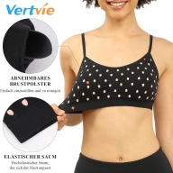 Komfortowy biustonosz super modelujący elastyczny VERTVIE r.M