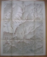 ALPY MAPA -OETZHALL & STUBAI -wyd.1897 rok