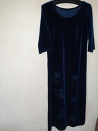 FASHION SUKIENKA ELEGANCKA,WIECZOROWA, NA ŚLUB ROZ.M\L ORYGINALNA WELUROWA