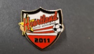 przypinka Heartland Soccer Association 2011 pin wpinka znaczek