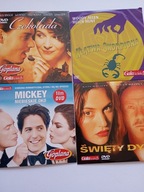 Czekolada Klątwa Skorpiona Mickey Święty dym filmy DVD 4 płyty