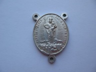 MATKA BOŻA PATRONKA BAWARII ARCHANIOŁ BOŻY MICHAŁ przedw. MEDALIK ALUMINIUM