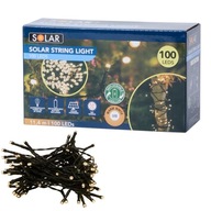 LAMPKI SOLARNE LED 100 ŚWIATEŁEK OGRODOWE ZEWNĘTRZNE