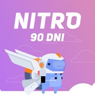 DISCORD NITRO 3 miesiące (90dni) + 2 BOOSTY