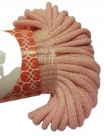 SZNUREK bawełna z rdzeniem 5mm JASNY RÓŻ 50mb WYPRZEDAŻ