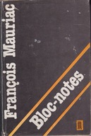 Bloc-notes notatnik z lat 1953-1970 F.Mauriac