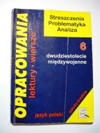 Opracowania lektury i wiersze 6. Dwudziestolecie międzywojenne. Stopka