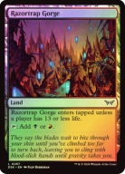 Karta Magic: The Gathering Razortrap Gorge DSK *Foil*
