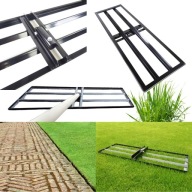 RĘCZNY NIWELATOR TERENU LEVELAWN, LEVEL RAKE, GRABIE, TRAWNIK 90 CM