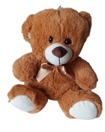 Maskotka miś zawieszka misiek z kokardą