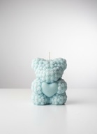 Świeca Sojowa Duży Miś Prezent