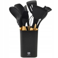 Karl Hausmann Zestaw Przyborów Kuchennych 12el Silikon Drewno