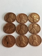 zestaw 1 cent 1940-49 S USA