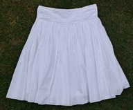 M&S Spódnica cotton biała podszewka M/38 p. 80 dł.63, BDB
