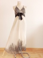 KOBIECA SUKNIA SUKIENKA WIECZOROWA NA WESELE DAMSKA 36 S