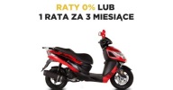 Junak 607 Skuter JUNAK 607 125 raty 0, darmowa dostawa Benzyna 7KM